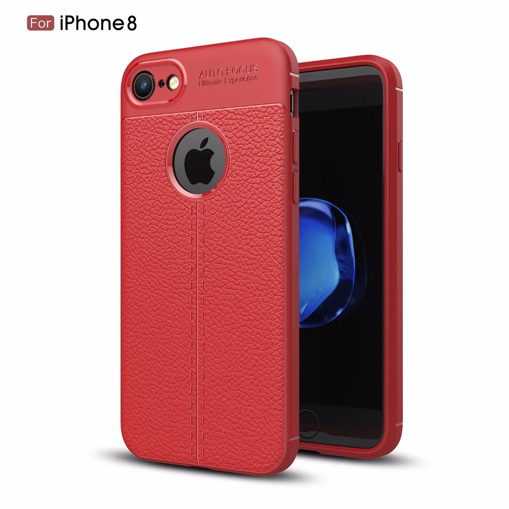 

Shockproof TPU Protective Mobile Phone Back Cover Case For iPhone 8 8 Plus