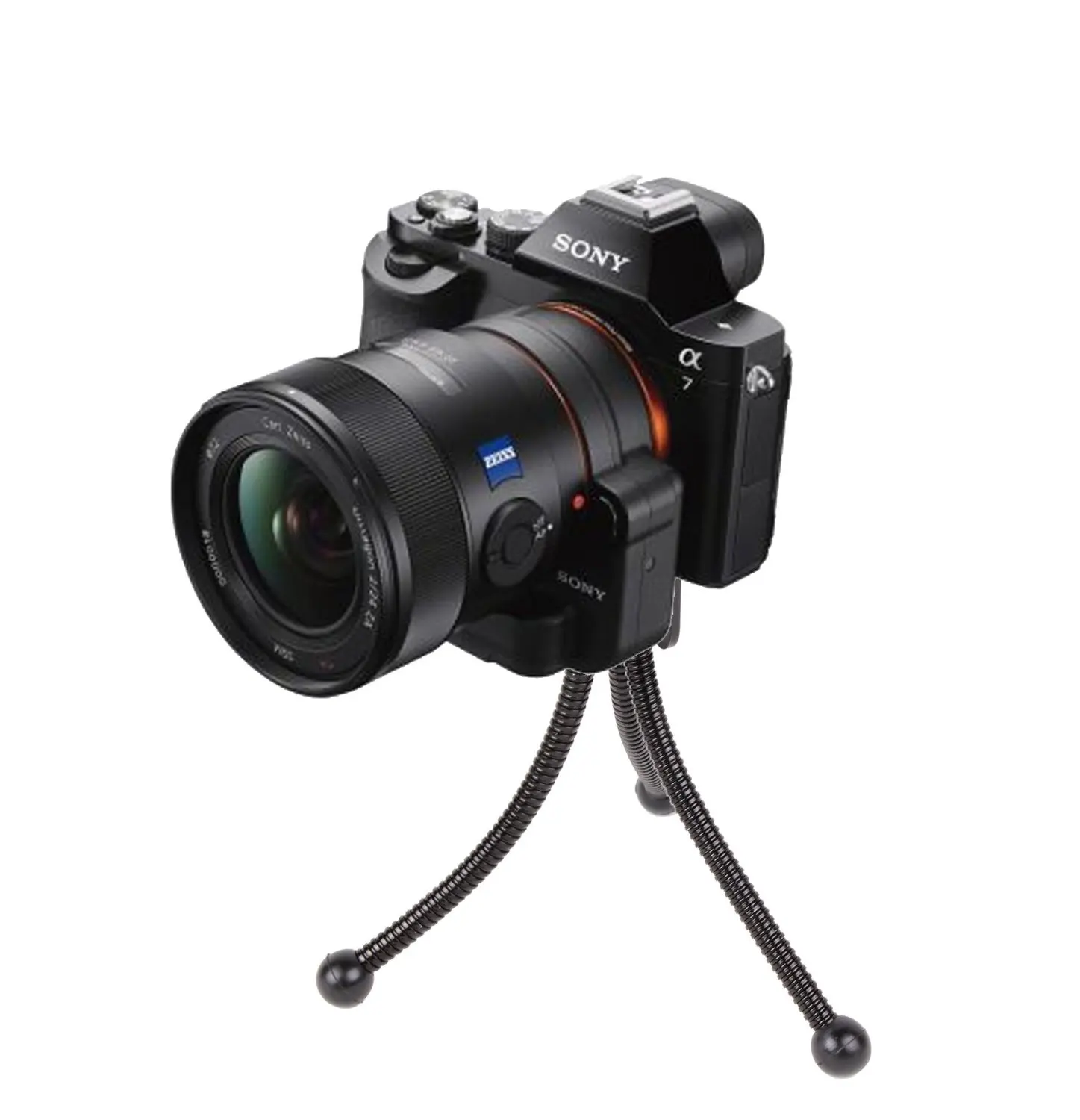 DURAGADGET Black Flexible Mini Tripod Compatible with Nikon 1 AW1 1 J4 /& 1V3