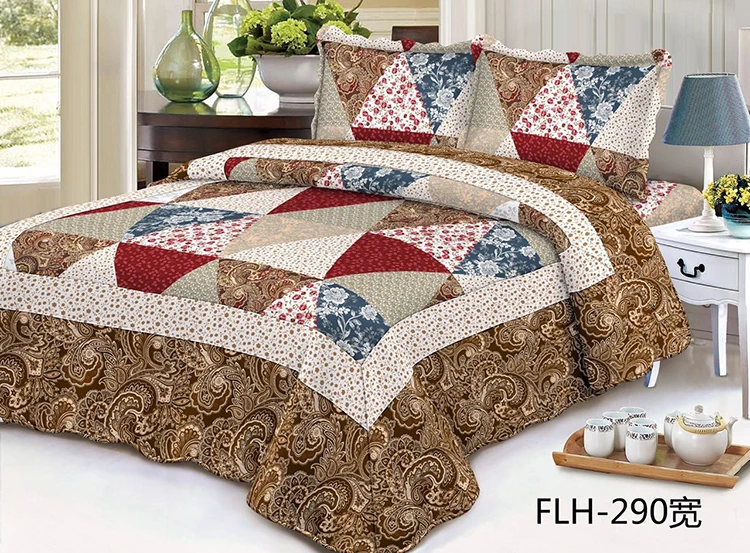 customized size cushion quilted comfortable patchwork quilt