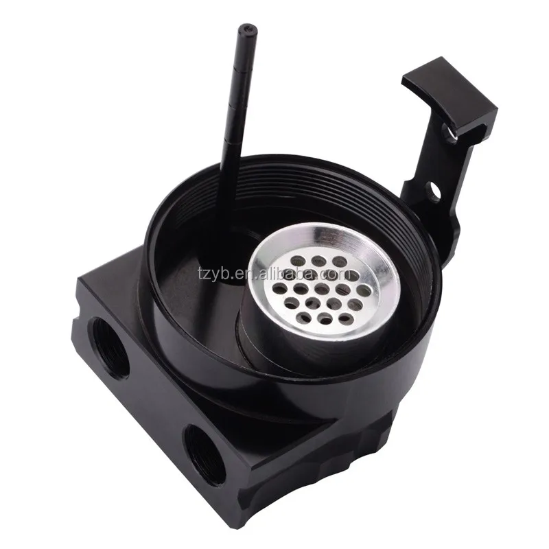 300ml Aluminum Baffled Oil Catch Can Tank Reservoir Breather With