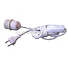 BS Approval Salt Lamp UK Power Cord With 303 Switch