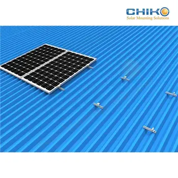 China Supplier Metal Roofing Solar Mount Bracket For Best Solar Panel Mounting System Buy Solar Panel Roof Brackets Roof Adjustable Solar Mounting