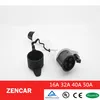 24 month warranty 16A SAE j1772 ev plug different color