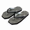 Stock processing Black PVC sole for men slipper flip flop design sandal slipper for men