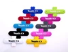 Silicone snap holder mobile phone magic stickers cell phone holder touch- U mobile phone holder sticker