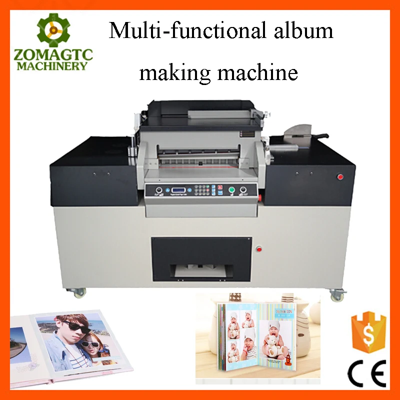 Ce New Design 12 In 1 Automatic Photo Album Forming Making Machine