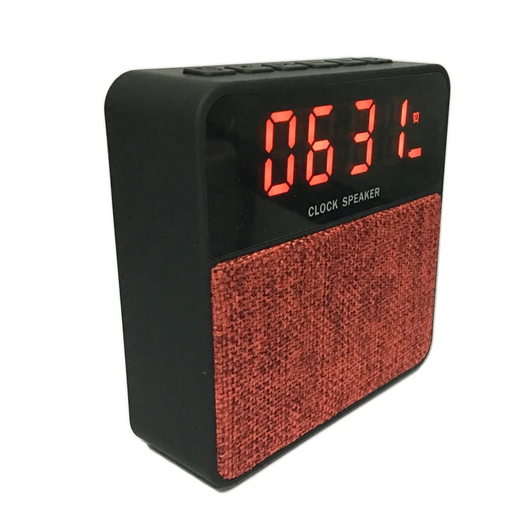 Classic FM radio speaker bluetooth with alarm clock