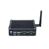 Windows10 Compact Industrial Fanless Dual Gbit Lans Mini Pc Barebone System