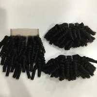 

Hair Extension Suppliers China Remy Malaysian Afro Kinky Curl Sew In Human Hair Weave With Closure Afro Kinky Bulk Buy