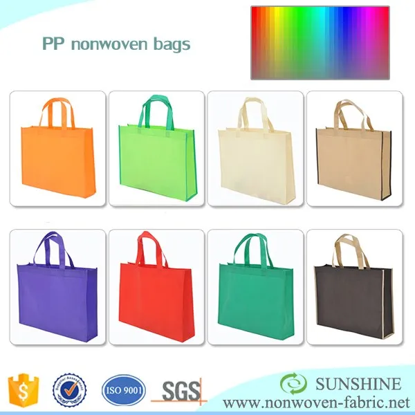 Hot sale hand bag pp Spunbond Nonwoven Fabric material
