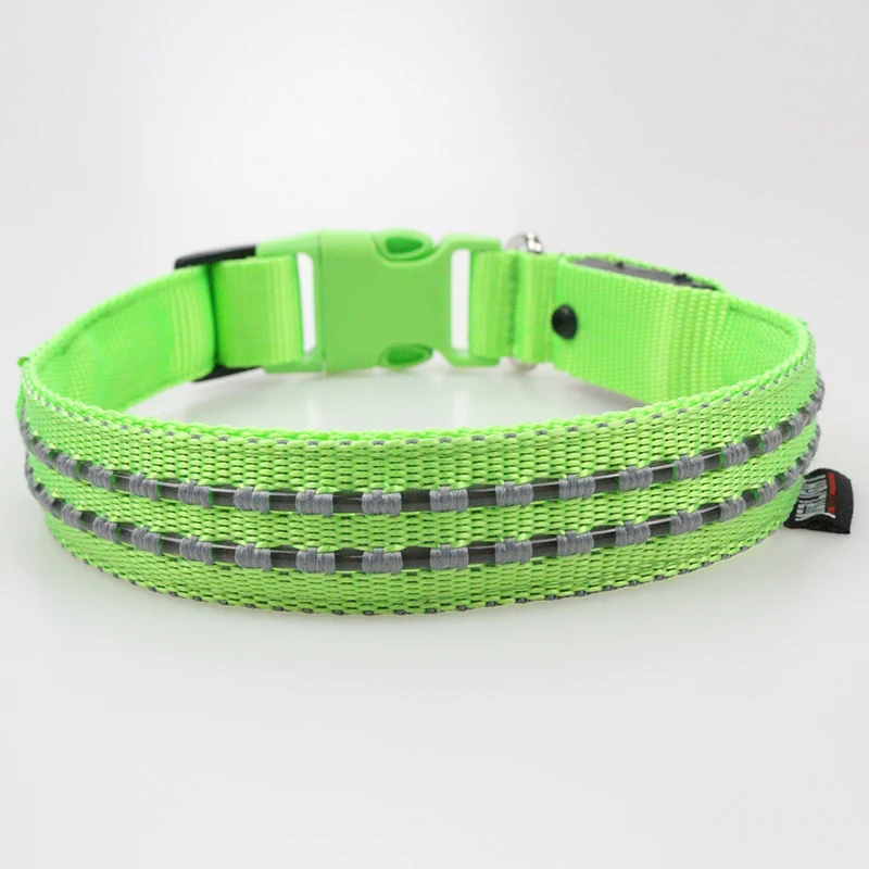 

Factory Wholesale Rechargeable Luminous Dog Collar for Sale