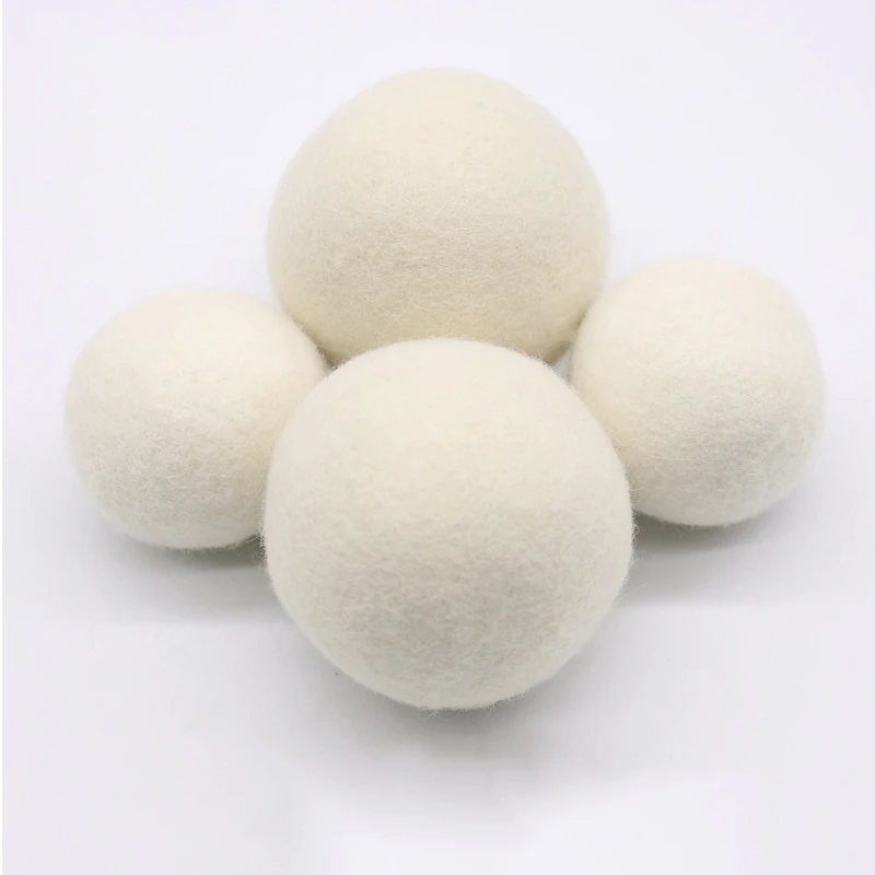 New Products Bestseller Eco Clothes Dryer Balls Wool Laundry Factory Handmade Felt Balls