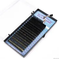 

GLAMLASH J B C Cc D Dd Curl Synthetic Mink Lash Extension Private Label Eyelashes Individual Eyelash Extensions One By One