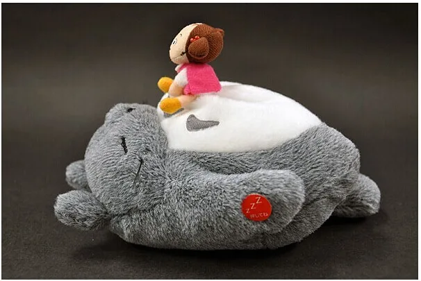 snoring totoro plush