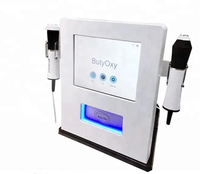 

Hot sale oxygen facial machine for skin whitening rejuvenation with capsugen, White