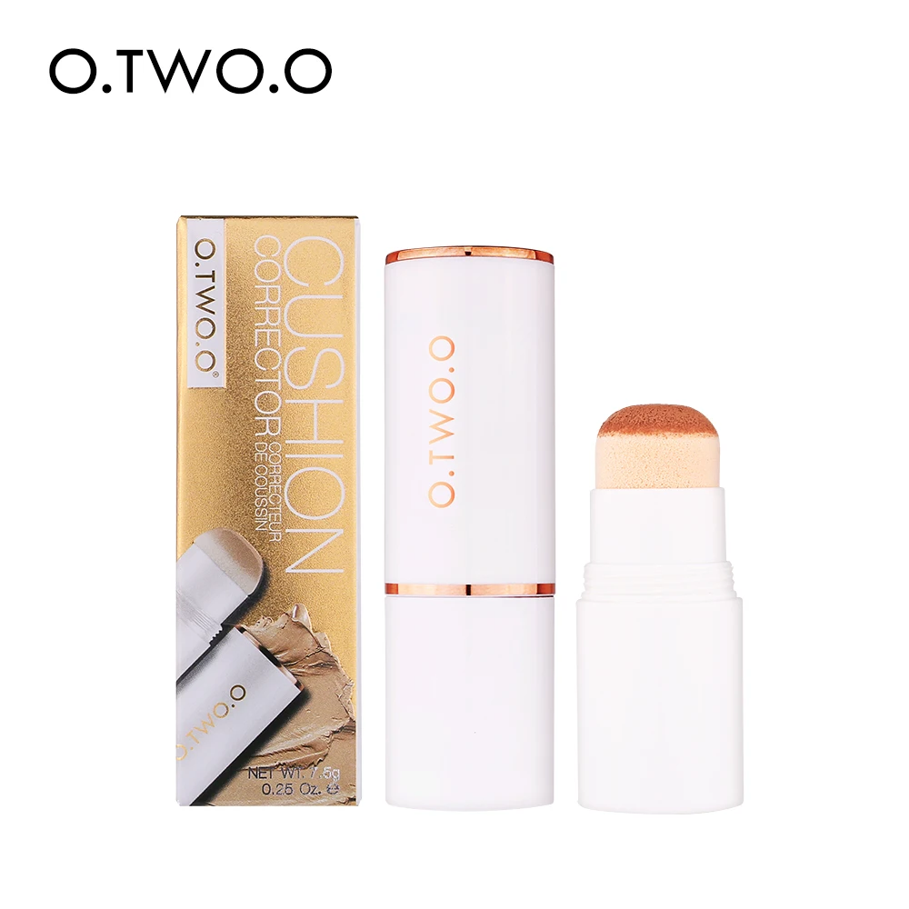 

O.TWO.O Air Cushion Concealer Stick Face Makeup Lasting Foundation Base Hide Blemish Pores Bronzer Cosmetic Full Cover Contour, 4 colors