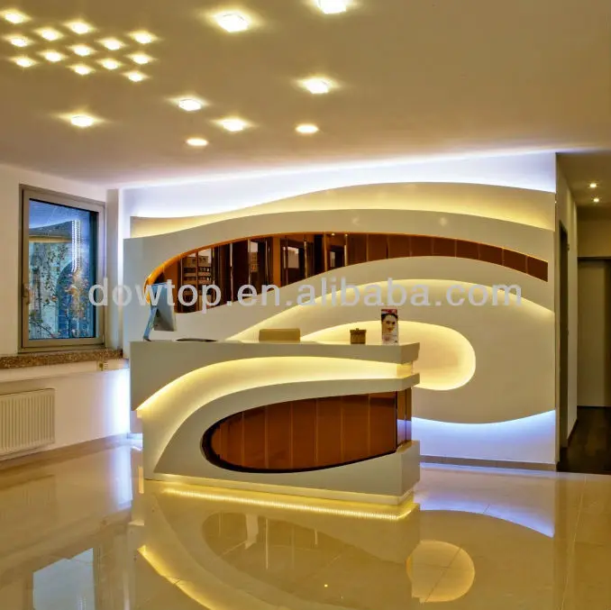 Led Reception Desk With Back Wall Buy Reception Desk Led