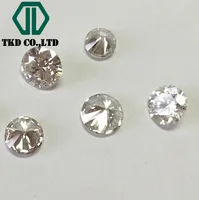 

Big Size HPHT CVD Colorless Loose Polished white diamond for Jewelry Ring