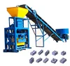 QT40-1n Electric engine concrete hollow block cement brick making machine