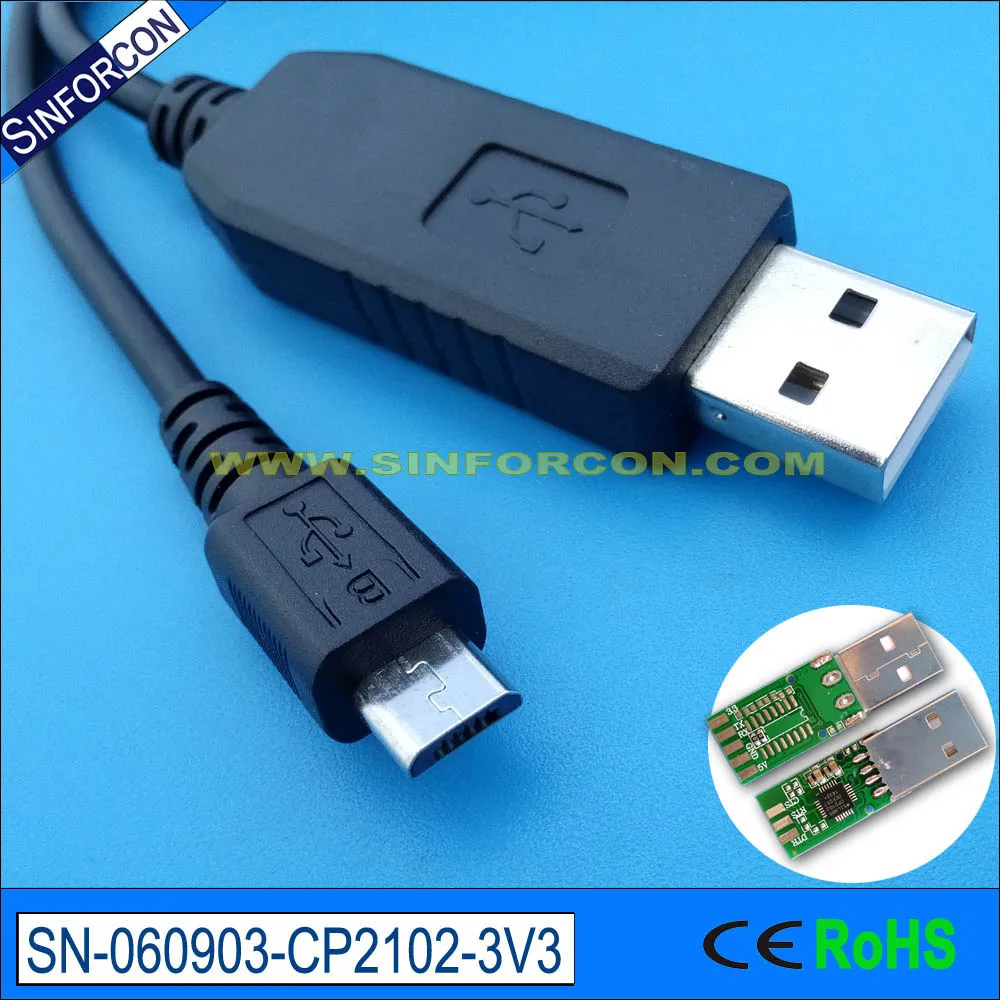 

usb rs232 ttl uart to micro usb 5p adapter cable