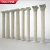 White Marble Decorative Greek Columns