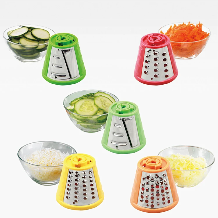 Salad Maker - Electric Shredder, Slicer, Chopper, & Shooter with One-Touch  Control and 5 FREE Attachments 
