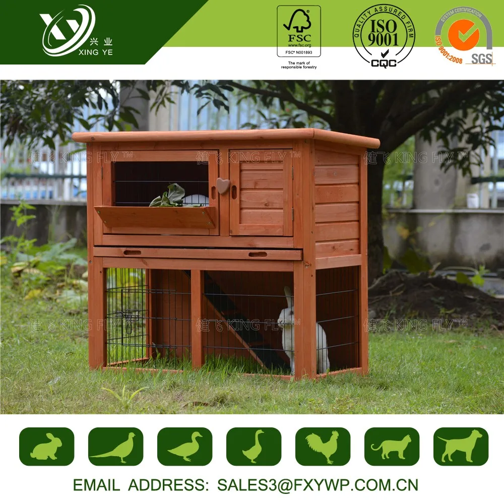 Custom Cheap Solid Wood Stainless Steel Rabbit Cages For Sale Buy