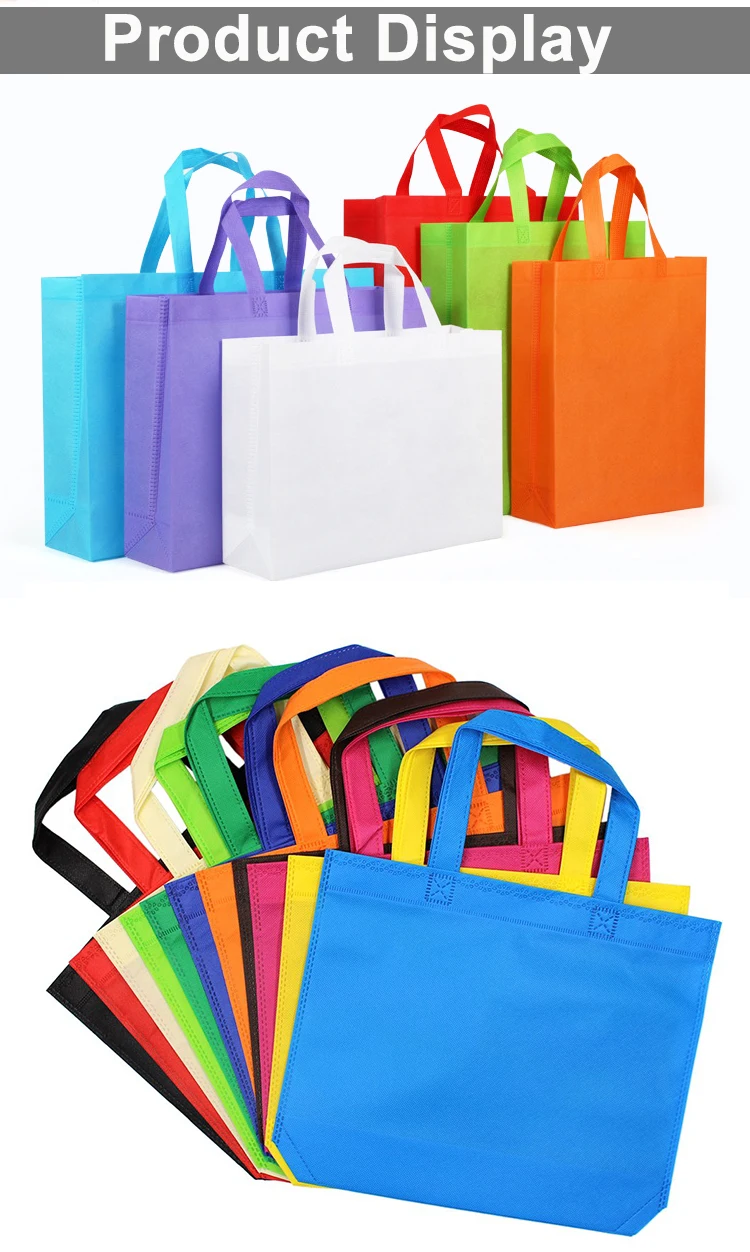 ECO Reusable PP Non-woven Nonwoven Non Woven Fabric Shopping Bag