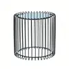 hot sale living room furniture Modern coffee table China stainless steel table new moder design round coffee table
