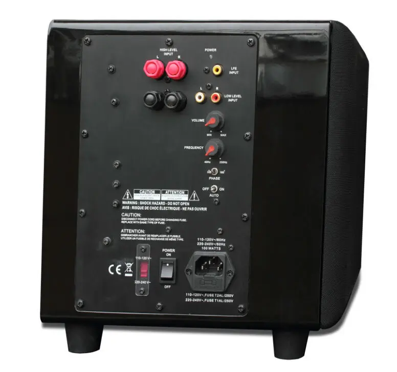 New Products Best Selling 10" 100 Watt Powered/active Studio Subwoofer Pro Reference Speaker