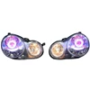 Bi-Xenon Headlights For Volkswagen Polo 9N Hi-Low Beam Projector Lens with H1 Xenon Light Source