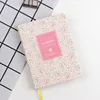 Sweet charactizing portable pink binding customized personalized printed notebook