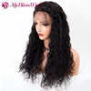 Natural Looking Pre Plucked Sexi Women Long Wig Curly Lace Front Human Hair Wig
