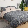Wholesale Home Luxury Comfortable 100% polyester fibre 4 Pcs Bed Skirt bedding Article Set
