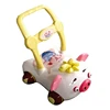 Hand Push Car Toy Music Learning Early Childhood Education Ride and Learn To Walk
