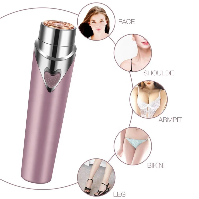 

LipStick Beauty personal care Electric eyebrow epilator lady shaver machine hair removal, Whitesilver/white+gold/white+rose gold/rose gold+silver/rose gold+gold