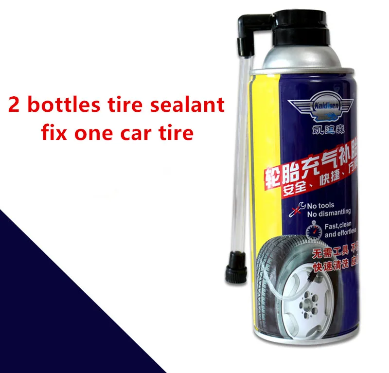 450ml Liquid Repair Car Tire Tube Anti Puncture Tyre Sealant And