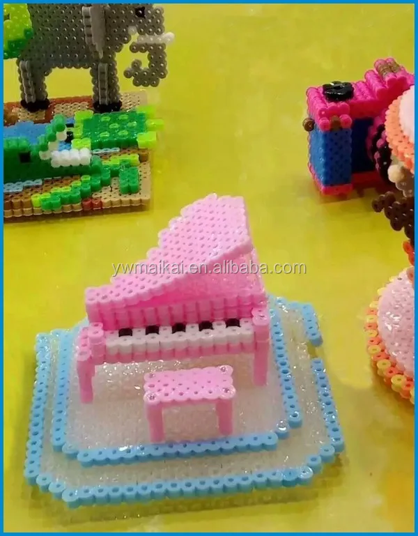 Top Selling Nontoxic Hama Beads Kids 2.6mm / 5mm Diy Perler Beads