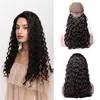 Water wave chinese hair wig 130% density remy unprocessed water wave lace wigs