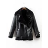 Faux Fur Lined Belted Jacket