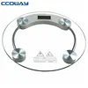 Keep fit glass digital body scale/human weighing scale