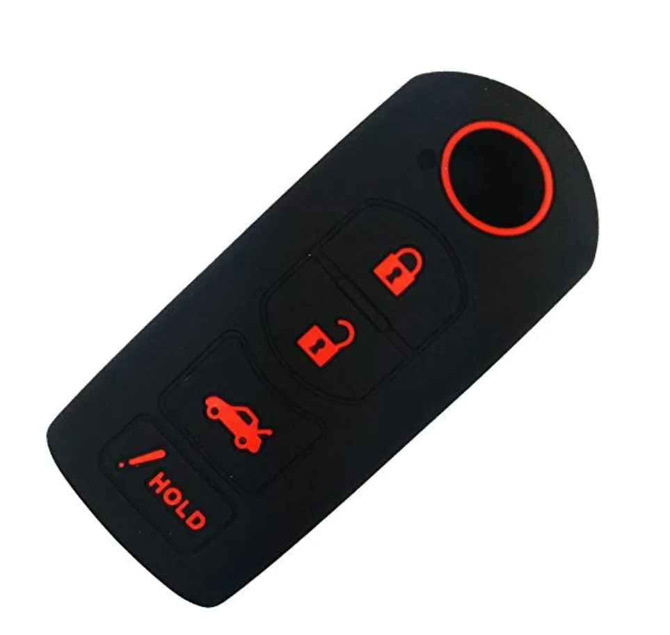 

mazda key case Mazda 3 6 CX-7 CX-9 MX-5 Miata 4 Buttons Smart Key