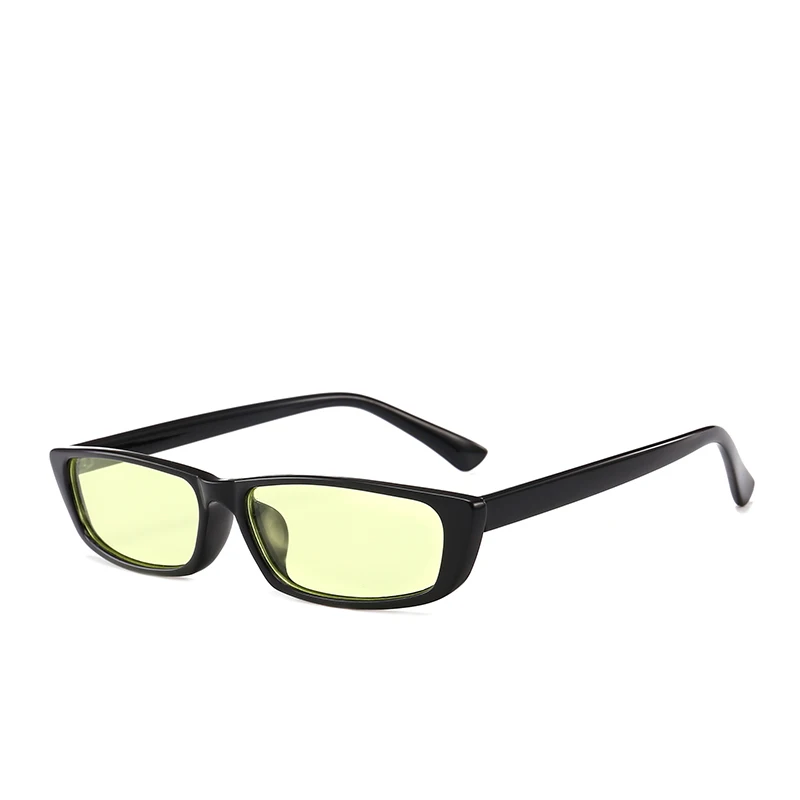

New popular fashion designer rectangle cheap sunglasses, Custom color