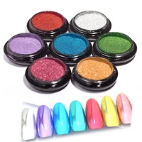 

Hot & New Package Titanium Mirror Nail Gel Polish Pigment Powder