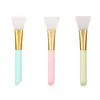 Makeup tools silicone mask brush soft silicone facial brush for silicone face mask brush