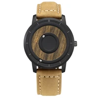 

EUTOUR E022 Newest Watch Men Minimalist Leather Strap men Watches Magnetic Ball Quartz Watches Fashion wristwatches
