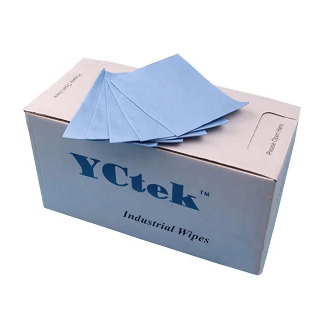 
Multi-color Industrial Lint Free Paper Roll Wipes 