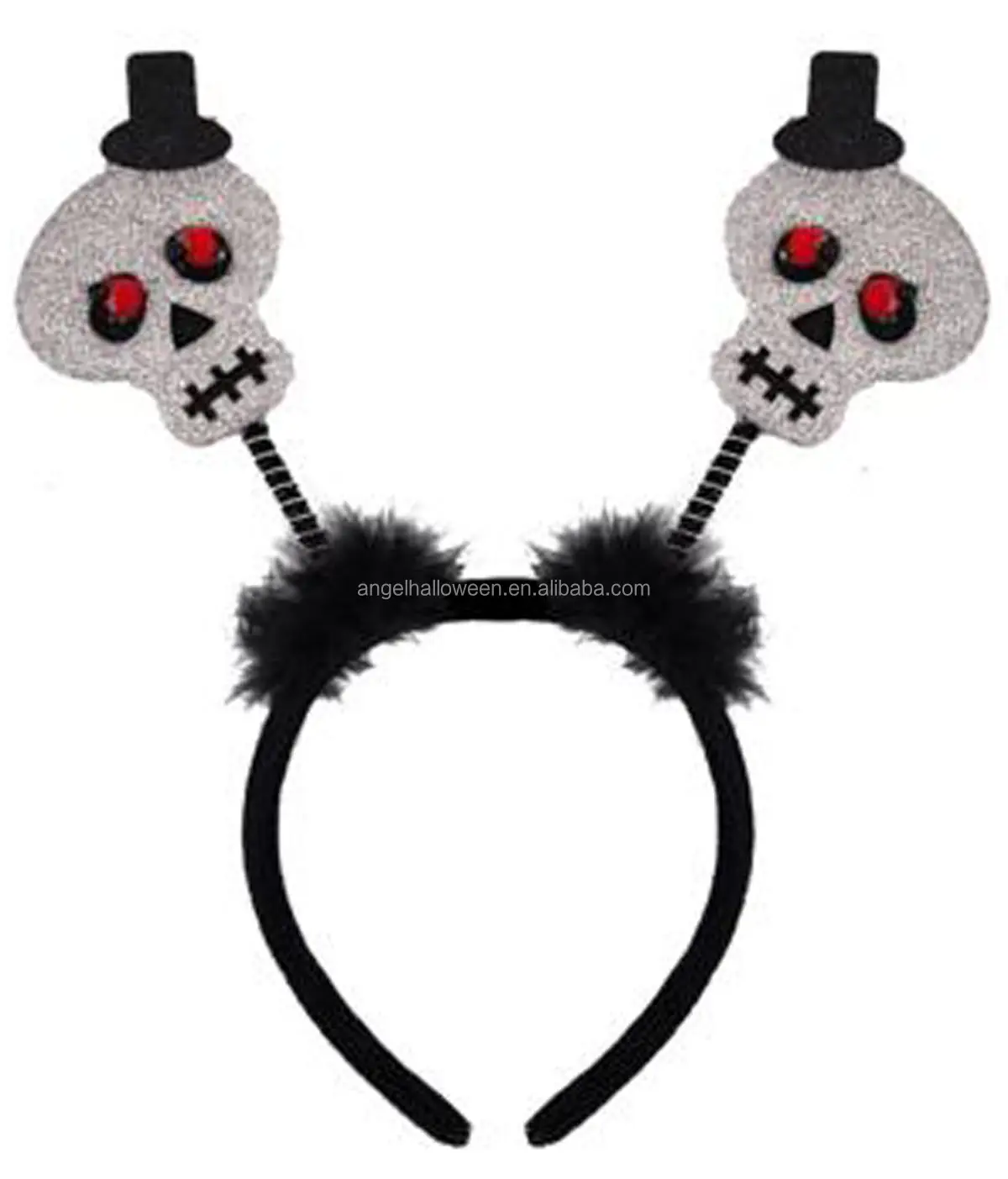 Halloween Headband Fancy Dress Party's Girls Kids Ghost Frightful Hair