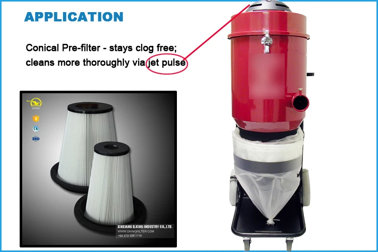 Replacement 200900050 Conical Prefilter For Pullmanermator S26 Hepa