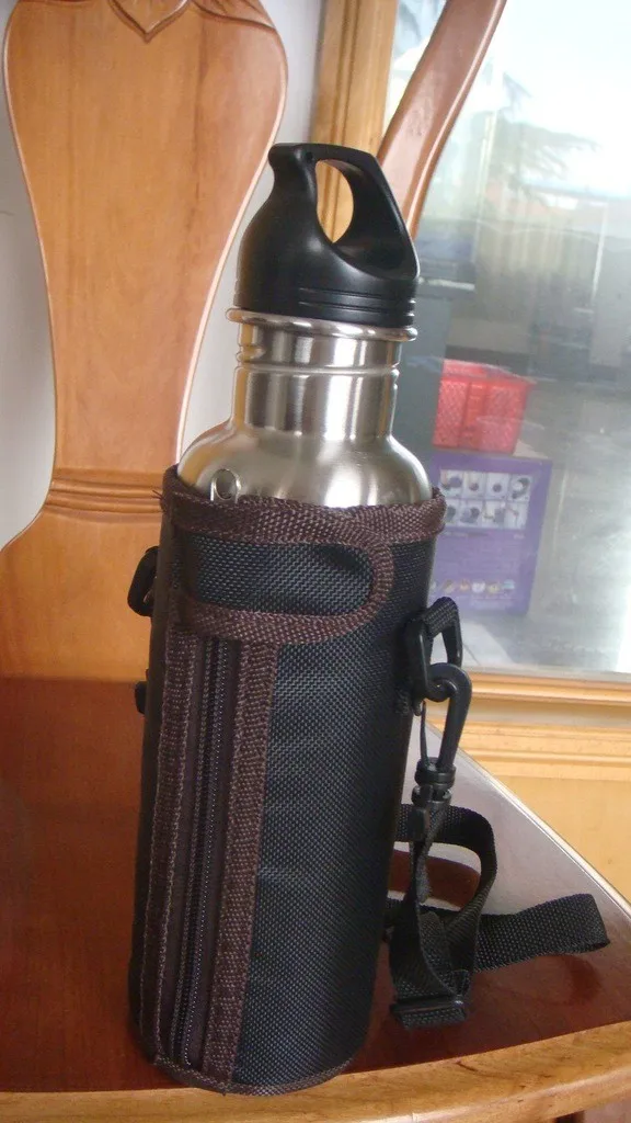 户外运动野营方便一般隔热不锈钢瓶葫芦水壶